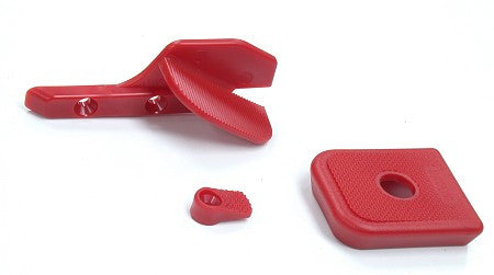 Guarder Thumb Rest / Mag Release Button / Mag Base Pad - Red