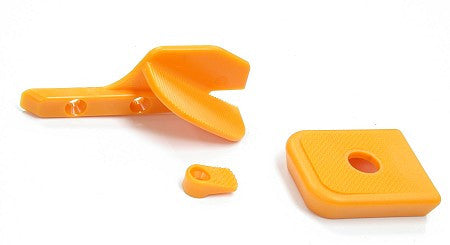 Guarder Thumb Rest / Mag Release Button / Mag Base Pad - Yellow