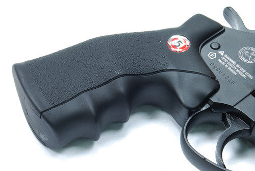 WG 702 Fullmetal Revolver 6" CO2 Pistol (Black K)