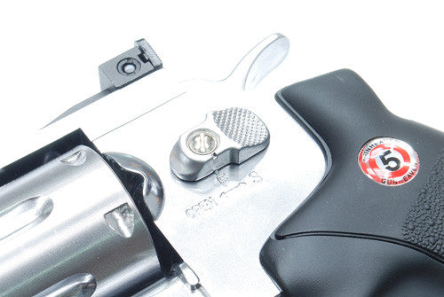 WG 703 Revolver 8 CO2 .177 Cal Pistol (Silver)