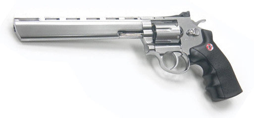 WG 703 Revolver 8 CO2 .177 Cal Pistol (Silver)