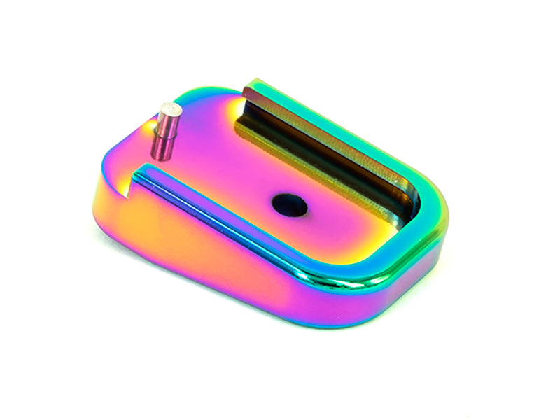 Watermelon Components Iridescent Aluminum Magazine Basepad for TM Hi-CAPA (Type 6)