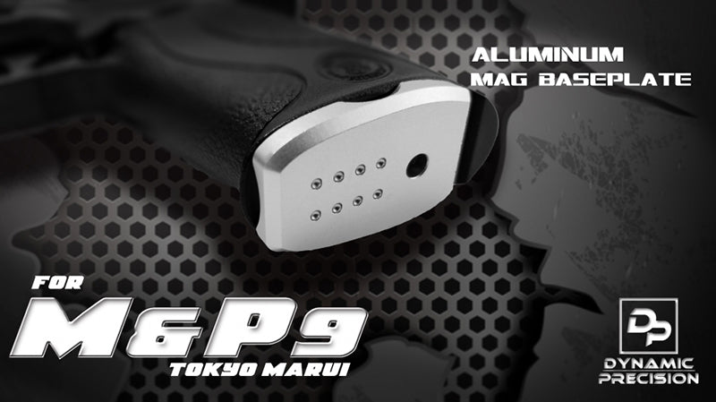 DP Aluminum Mag Baseplate for M&P9 GBB (BLACK)