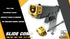 DP Slide Comp For Marui/WE/VFC G17/G18C GBB (Gold) with Black Rod