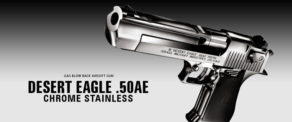 Tokyo Marui Desert Eagle .50AE Silver GBB Pistol