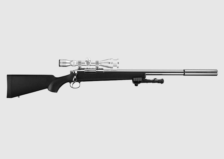 Tokyo Marui VSR-10 Pro Hunter G-Spec with Sound Gun System (Black