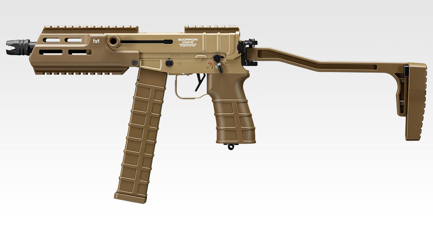 Tokyo Marui SCORPION Mod D AEG (Tan)