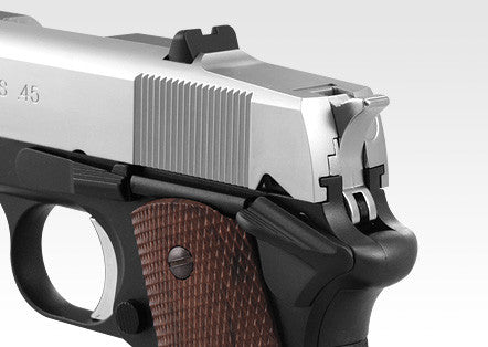 Tokyo Marui Detonics .45 Slide Silver GBB Pistol