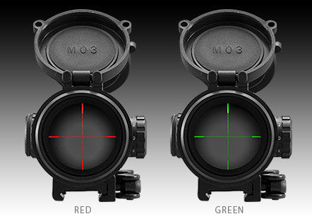 Tokyo Marui New 3-9x32 Illuminated Short Zoom Scope (Mil-Dot Reticle)