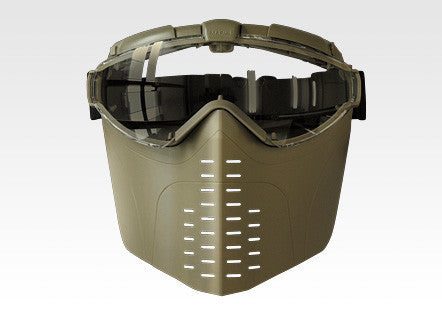 Tokyo Marui Pro Goggle Full Face with Fan (Tan)