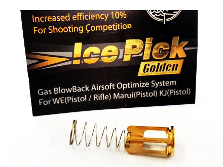 Poseidon ICE PICK Flute Valve System for Marui / WE GBB Pistol (Golden)