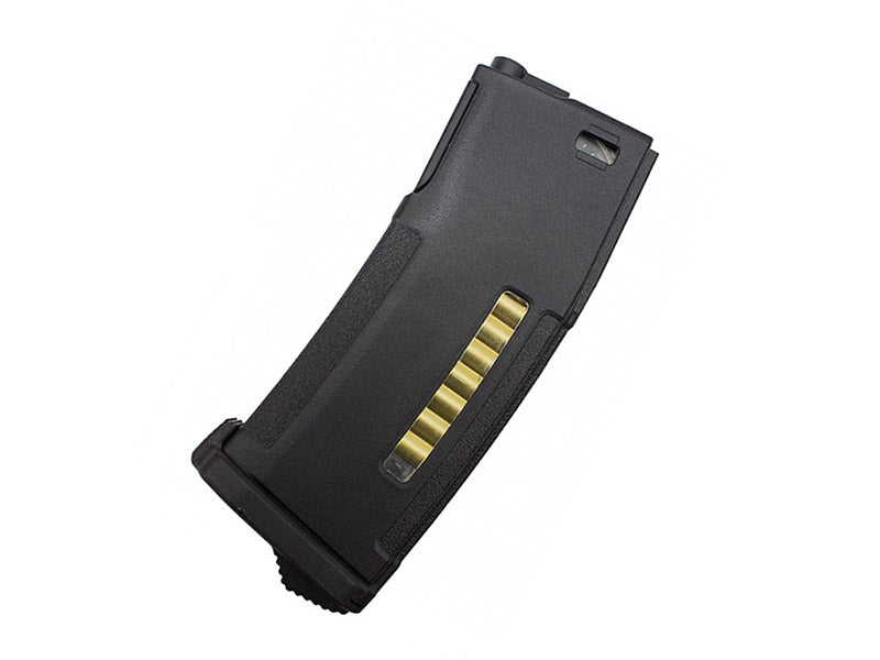 PTS 150rd Mid-Cap Enhanced Polymer Magazine (EPM) for M4 / M16 Series Airsoft AEG Rifles - Black