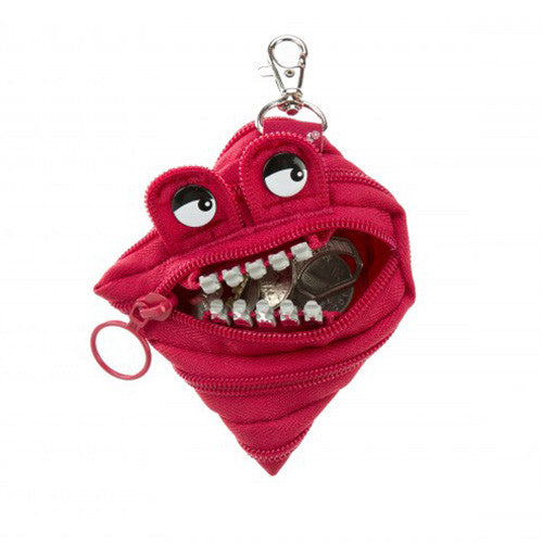 Zipit Grillz Monster Coin Purse (Red)